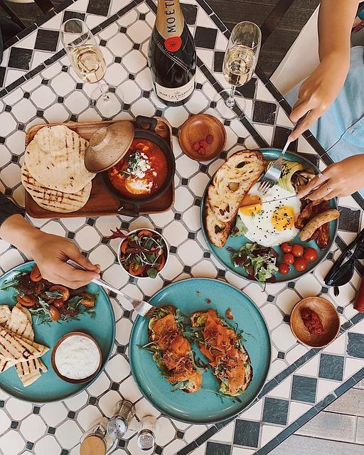 Užijte si chutný brunch nebo osvěžující odpolední drink